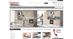 Desktop Screenshot of magazin-mobila.com